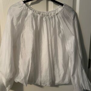 Banana Republic Factory White Blouse